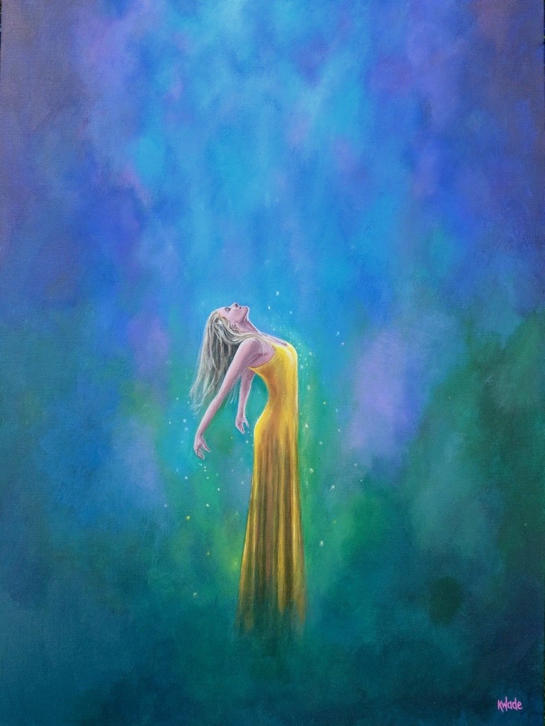'Ascend'©  £595  (61cm x 45.7cm)