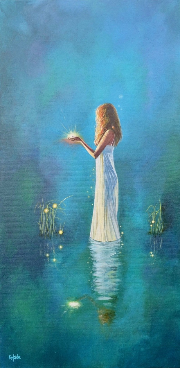 'Gift'©  SOLD £525  (61cm x 30.5cm)