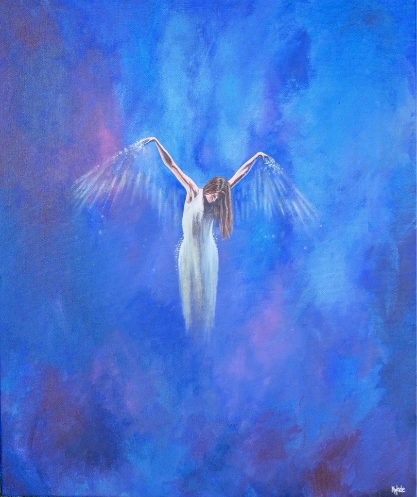 "Unfolding'©  £595  (60cm x 50cm)