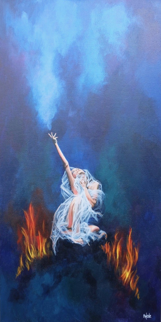 'After The Fall'©  £525  (61cm x 30.5cm)