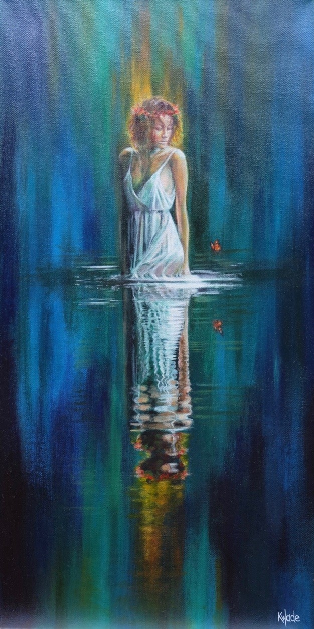 'Reflection'©  £525  (61cm x 30.5cm)