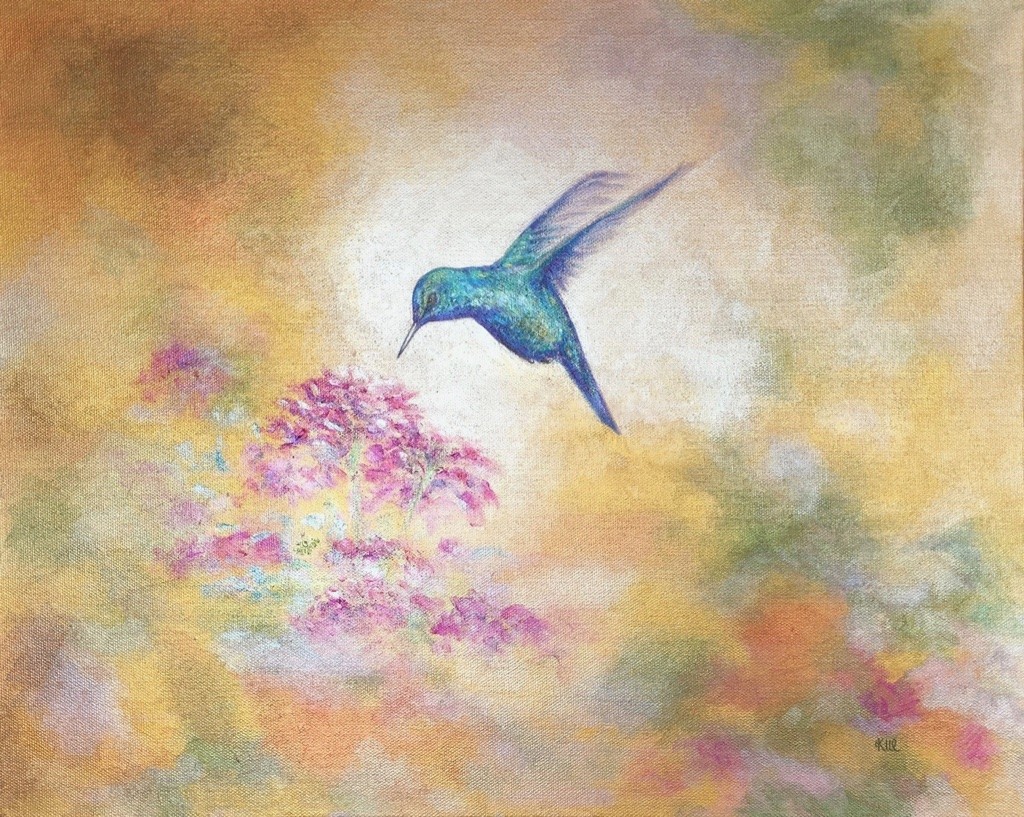 'The Return Of Joy'©  SOLD  (40cm x 50cm)