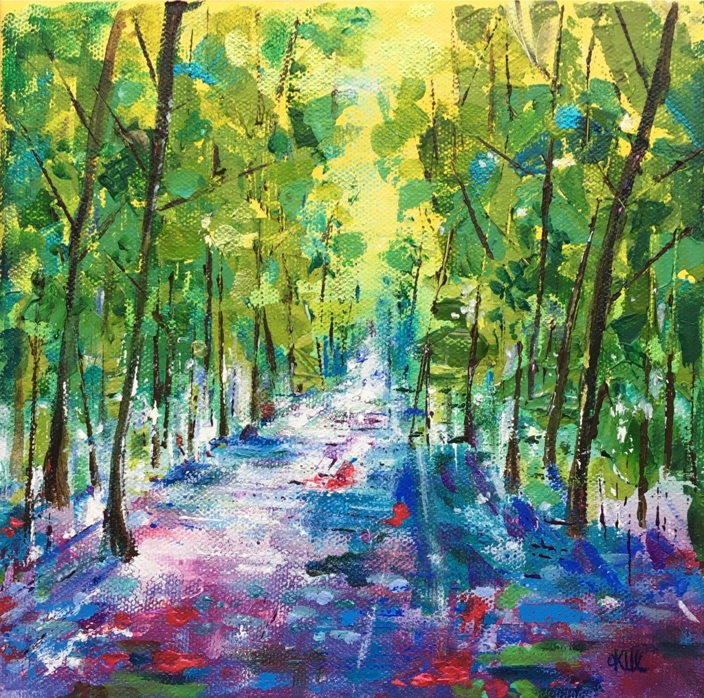 *SOLD* 'A Walk In The Woods'  £75  (20cm x 20cm)