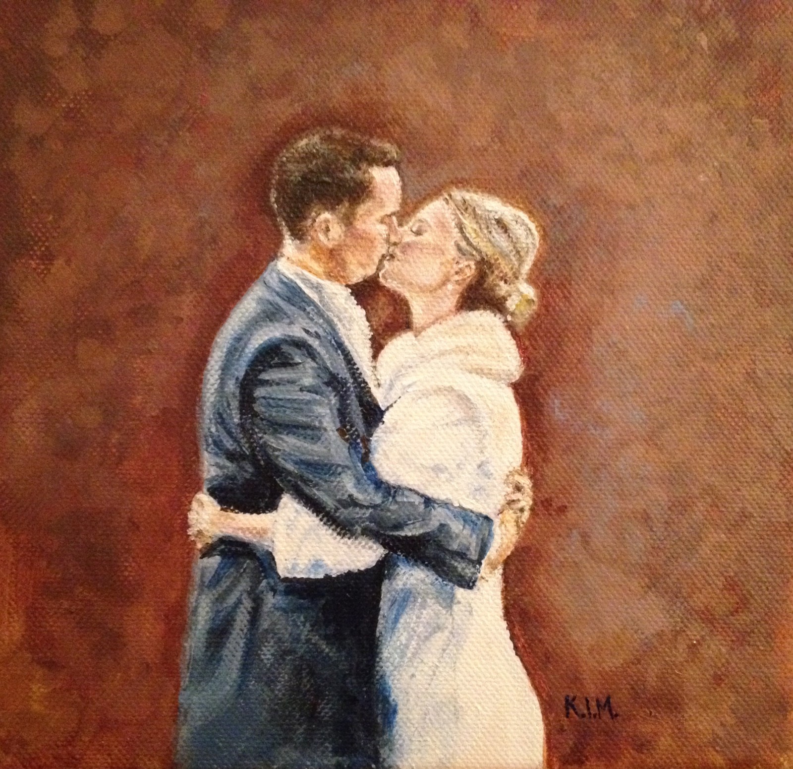 Jo and Timmy, acrylic on canvas